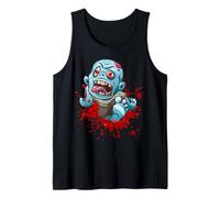 Men Women Scary Horror Blood Halloween Zombie Fans Thriller Camiseta sin Mangas