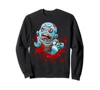 Men Women Scary Horror Blood Halloween Zombie Fans Thriller Sudadera