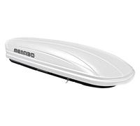 MENABO Maletero de Techo, maletín de Techo, portaequipajes con Cerradura, Blanco, 320 litros MAA320W