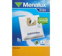 Menalux 2100 Duraflow - Bolsas para aspiradoras Moulinex y Privileg (5 unidades)