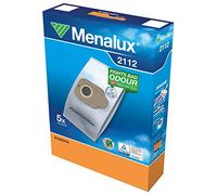 Menalux 2112 - Pack de 5 bolsas sintéticas y 1 filtro para aspiradoras Rowenta Compact Power, Silence Force 4A, 4A+, Compact y X-Trem Power