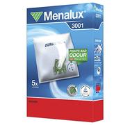 Menalux 3001 - Pack de 5 bolsas sintéticas y 2 filtros para aspiradoras Hoover Space Explorer, Sensory y Telios