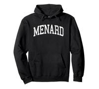 Menard Texas TX - Diseño Deportivo de Estilo Vintage Sudadera con Capucha