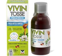 Menarini Vivin Tosse Bambini 1+ Sciroppo Pediatrico Tosse Secca e Grassa, 150ml