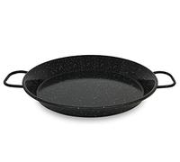 Menax - Paellera - Acero Esmaltado Vitrificado - Diámetro 28 cm
