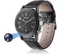 Menborn Cámara compacta espía Reloj Tipo Reloj con detección de Movimiento por Infrarrojos 32 GB, Correa de Cuero