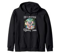 ¿Mencioné Que me jubilaré Pronto? Sudadera con Capucha