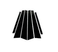 MenDaOLv para 5 Series E60 E61 Sedan 2004 2005 2006 2007 2008 2009 2010 Puerta De Coche Ventana Pilar Post Trim Cover Etiqueta BC Pilar Trim Etiqueta Pilar Central.