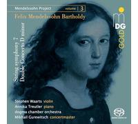 Treutler/Waarts/Gurewitsch/Dogma Chamber Orchestra - Mendelssohn: Sinfonia VII Dble Conc For Violin, Piano & Orch