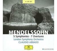 London Symphony Orchestra – Mendelssohn: 5 sinfonías y 7 oberturas – CD (4 discos)