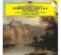 Mendelssohn / Abbado, Claudio - Mendelssohn: Symphonies No. 3 'schottish' & No. 4 'Italien'. Etc. - SHM-CD