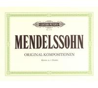 MENDELSSOHN - Andante y Variaciones en Sib Op.83a y Allegro Brillante en La Op.92 para Piano a 4 manos