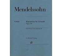 Mendelssohn Bartholdy, Felix - Klaviertrio Nr. 1 d-moll op. 49: Instrumentation: Piano Trios