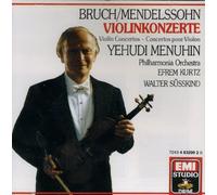 Menuhim, Kurtz, Susskind – Mendelssohn & Bruch: Conciertos para violín – CD