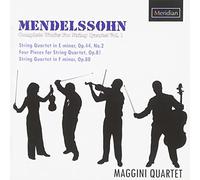 Mendelssohn: Complete Works for String Quartet Volume 1