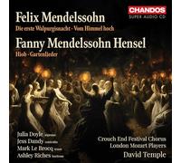 David Temple – Mendelssohn: Die erste Walpurgisnacht / Hensel: Hiob, Gartenlieder – CD