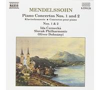 Felix Mendelssohn – Conciertos para piano n.º 1 y 2 – CD – NAXOS