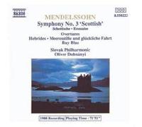Mendelssohn Felix - Symphonie N°3 : Scottish