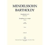 Mendelssohn, Felix. Symphony A Major "Italian" Op.90/ Violin