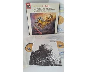 MENDELSSOHN, GWYNETH JONES, JANET BAKER, NICOLAI GEDDA, DIETRICH FISCHER-DIESKAU, NEW PHILHARMONIA CHORUS, NEW PHILHARMONIA ORCHESTRA, RAFAEL FRUHBECK DE BURGOS - MENDELSSOHN, GWYNETH JONES, JANET BAKER, NICOLAI GEDDA, DIETRICH FISCHER-DIESKAU, NEW PHILHARMONIA CHORUS, NEW PHILHARMONIA ORCHESTRA, RAFAEL FRUHBECK DE BURGOS elijah, 3 x lp boxset, libretto, SLS 935.