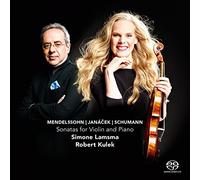 Mendelssohn, Janacek, Schumann : Sonates pour violon et piano. Lamsma, Kulek.