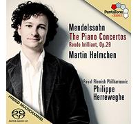 Mendelssohn: Los Conciertos Para Piano, Rondo Brillante / Helmchen, Royal Flemish Phil. - Herreweghe