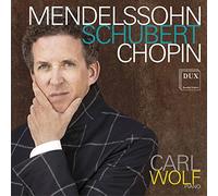 Mendelssohn, Schubert, Chopin : uvres pour piano. Wolf.
