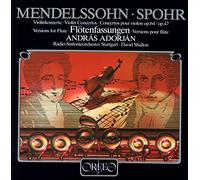Mendelssohn, Sophr : Concertos pour flûte et orchestre. Adorjan, Shallon.