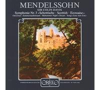 Mendelssohn : Symphonie n° 3. Davis.
