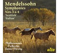 Mendelssohn : Symphonies n° 3 & 4. Vasary.