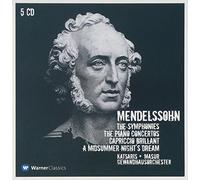 Mendelssohn: Symphonies Nos. 1 - 5, Piano Concertos 1 & 2, Capriccio Brillant, Midsummer Night'S Dream by Rundfunkchor Leipzig (2006-03-27)
