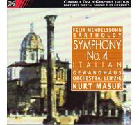 Mendelssohn Symphony No. 4 " Italian" Gewandhaus Orchestra, Leipzig - Kurt Masur