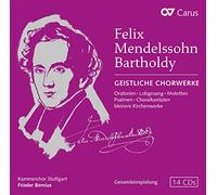 Mendelssohn : Œuvres chorales sacrées. Bernius.