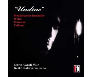 Mendelssohn, Widor, Reinecke, Taffanel : Flûte et piano. Caroli, Nakayama.