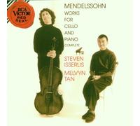 Mendelssohn: Works for Cello & Piano, song Without Words, Sonata 1, 2, Variations by Steven Isserlis (1994-11-22)