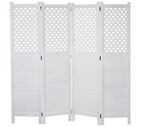 Mendler Biombo HWC de privacidad A84, Biombo Separador, Ornamente 170 x 161 cm