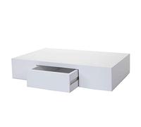 Mendler Estante de Pared Oise, estantería para Colgar, con cajón, 40 cm