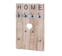 Mendler HWC-C89 Home - Perchero de pared (8 ganchos, 91 x 60 cm), color marrón