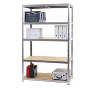 Mendler HWC-E33 - Estantería para cargas pesadas (875 kg, acero galvanizado, 200 x 120 x 60 cm)