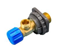 Mendorio Grifo de Ángulo para Tanque de Inodoro, 3/8 Pulgada. Compatible con Geberit para las Conexiones de Agua de Tanques de Inodoro, Incluyendo los Modelos 212458, 240.189/269/752.001/K12088.