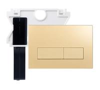 Mendorio Placa de Accionamiento WC de Soporte Para Inserción, Compatible con Geberit Sigma UP300 y UP320，Doble Descarga，245×164mm ()