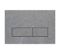 Mendorio Placa de Descarga WC Compatible con Geberit Duofix Sigma, Delta y Basic, Kit de Recambio con Varillas de Accionamiento y Marco de Montaje para UP300 & UP320, 245 x 164 mm(Gris claro-Y8)