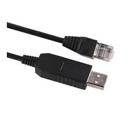 Mendouconert Cable de consola serie USB a RJ45, comunicación de depuración RS232, compatible con batería de litio US2000C, US3000C, US5000 (10 pies)