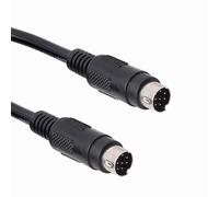 Mendouconert Cable de extensión mini DIN macho a macho de 8 pines, adaptador de conector recto MD8 (40 pulgadas)