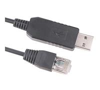 Mendouconert Cable de programación USB ICOM de dos vías OPC-1122, USB a RJ45 8P8C TTL 5V UARL Cable