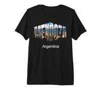 Mendoza Argentina Paisaje Urbano Camiseta Premium