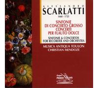 Mendoze - A. Scarlatti - Sinfonie & Concertos For Recorder And Orchestra