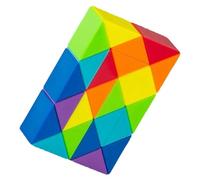 MENDUNER 72 Bloques Fidget Snake Cube Puzzle Toy | Enigma Plástico del ABS para el Juego Educativo del Viaje de los Niños del Alivio de Tensión