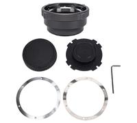 MENDUNER Adaptador de Montura PL a E Convertidor de Lentes de Cine de Alta Precisión para Series A6500, A9, A7 Aleación de Aluminio Cineastas