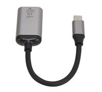 MENDUNER Adaptador USB C a Mini, Aleación de Aluminio Portátil USB C a, Cable 4K 60Hz para Dispositivo Telefónico